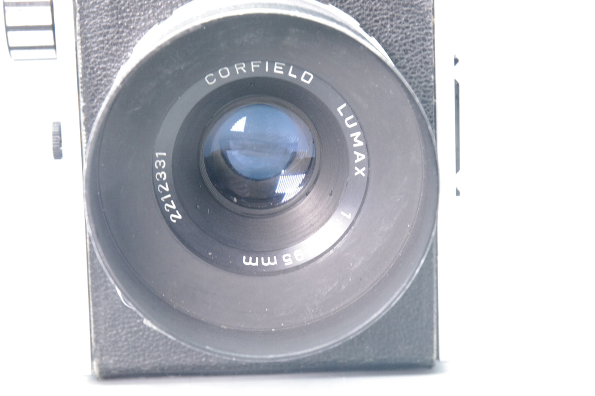 Corfield 66 – Medium Format SLR – Lumax 95mm f/3.5 – Rare British Camera