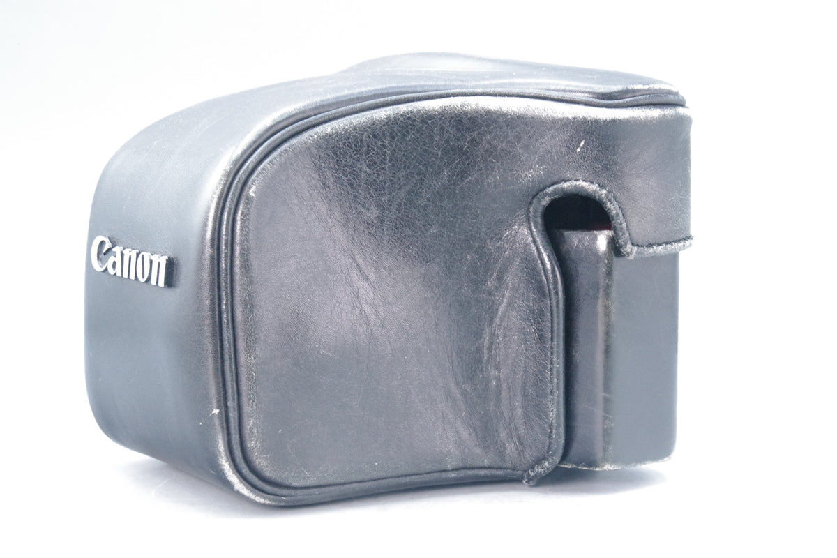 Canon F‑1 Leather Camera Case – Genuine Canon – Very Good Condition
