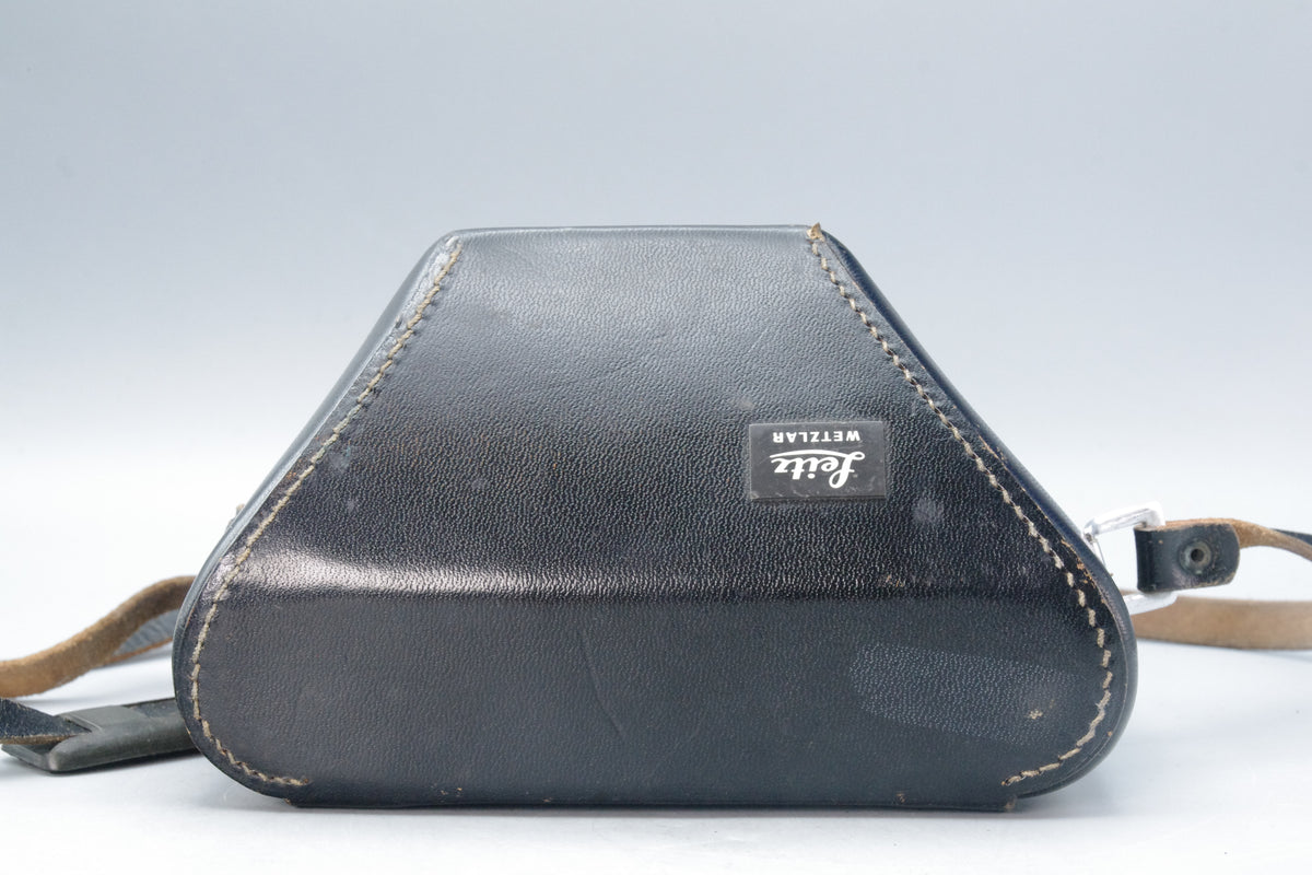 Leica M2 M3 M4 Leather Case – Vintage Rangefinder Fit – Light Meter Compatible