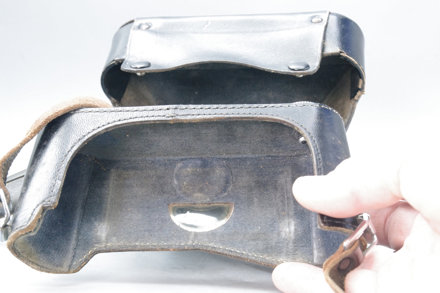Leica M2 M3 M4 Leather Case – Vintage Rangefinder Fit – Light Meter Compatible