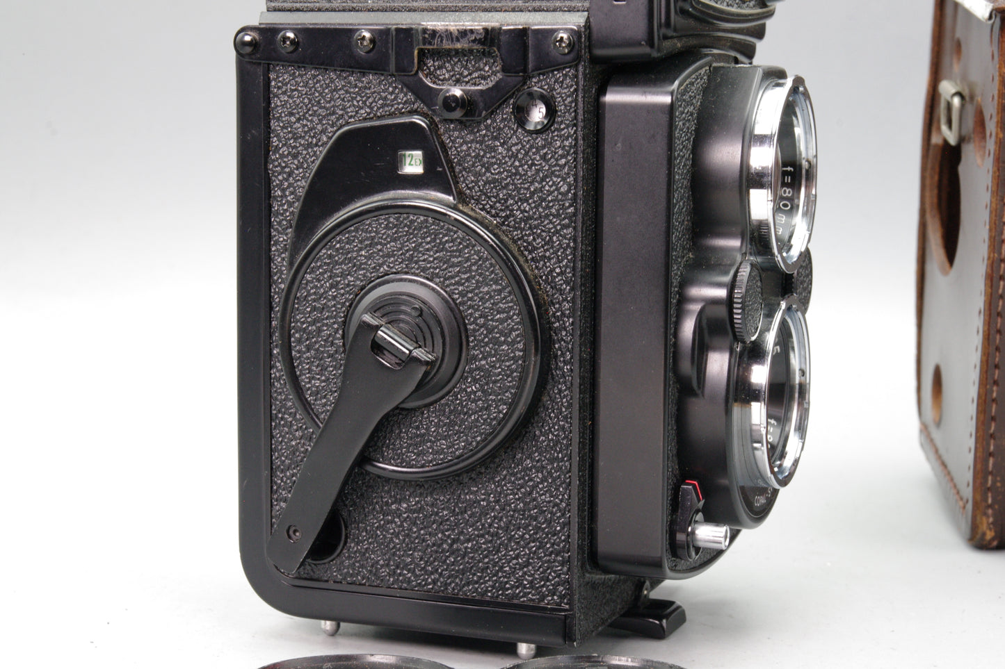 Yashica-Mat 124G TLR with 80mm F/3.5 Lens and Case - Excellent