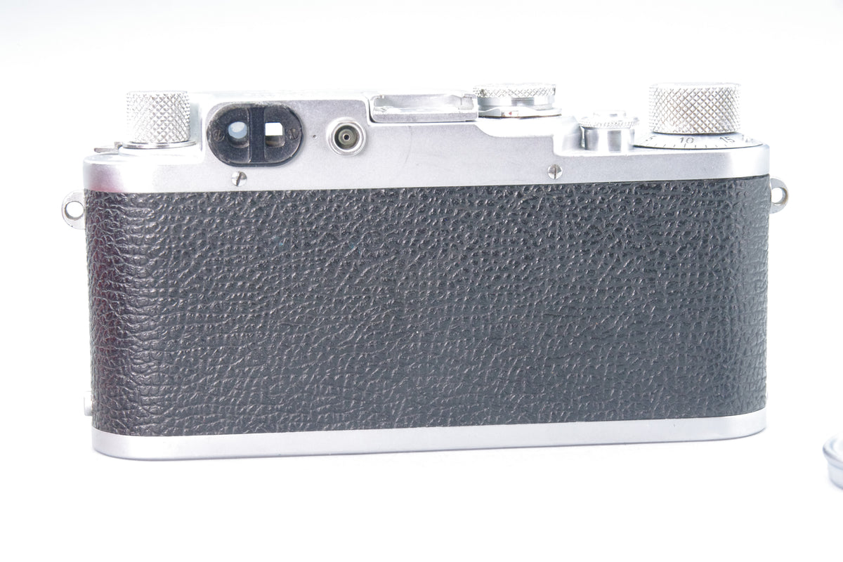Leica IIIf 1951 Rangefinder with Elmar 5cm f/3.5 Lens & Box – Tested – 559738