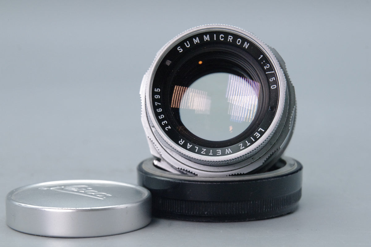 Leitz Summicron 50mm f/2 Dual Range – Leica M Mount – Excellent – Cleaned