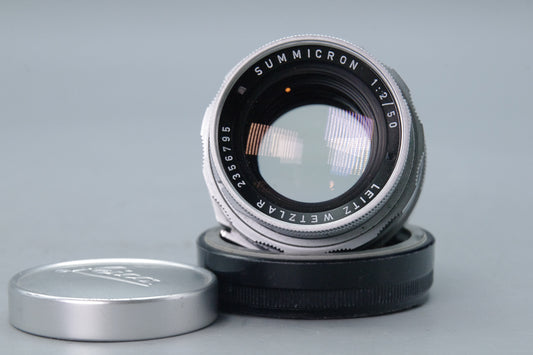Leitz Summicron 50mm f/2 Dual Range – Leica M Mount – Excellent – Cleaned