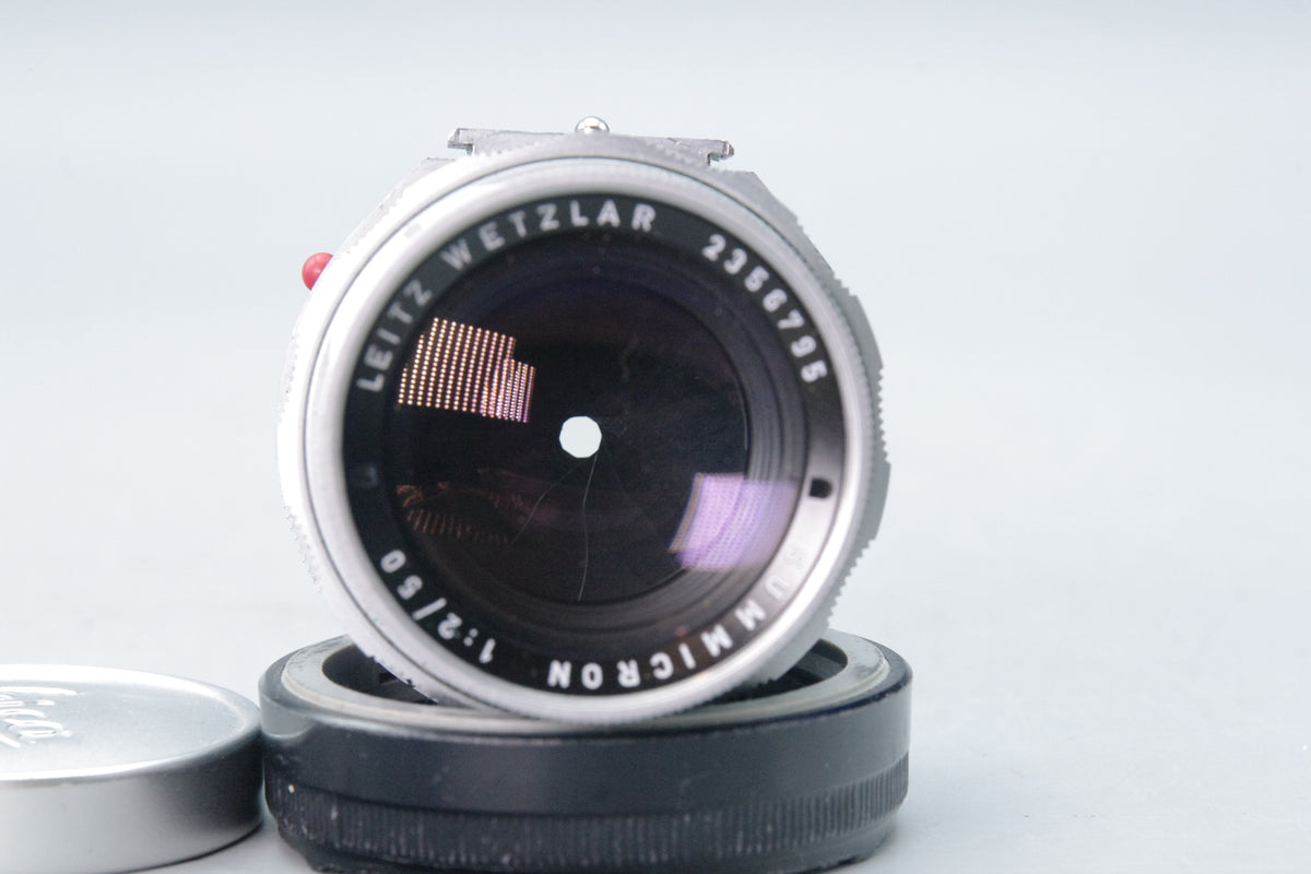 Leitz Summicron 50mm f/2 Dual Range – Leica M Mount – Excellent – Cleaned