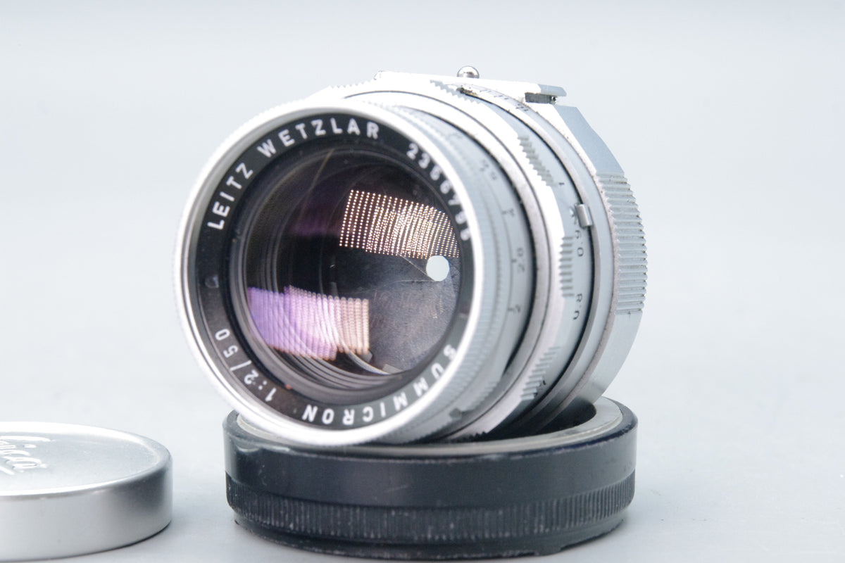 Leitz Summicron 50mm f/2 Dual Range – Leica M Mount – Excellent – Cleaned