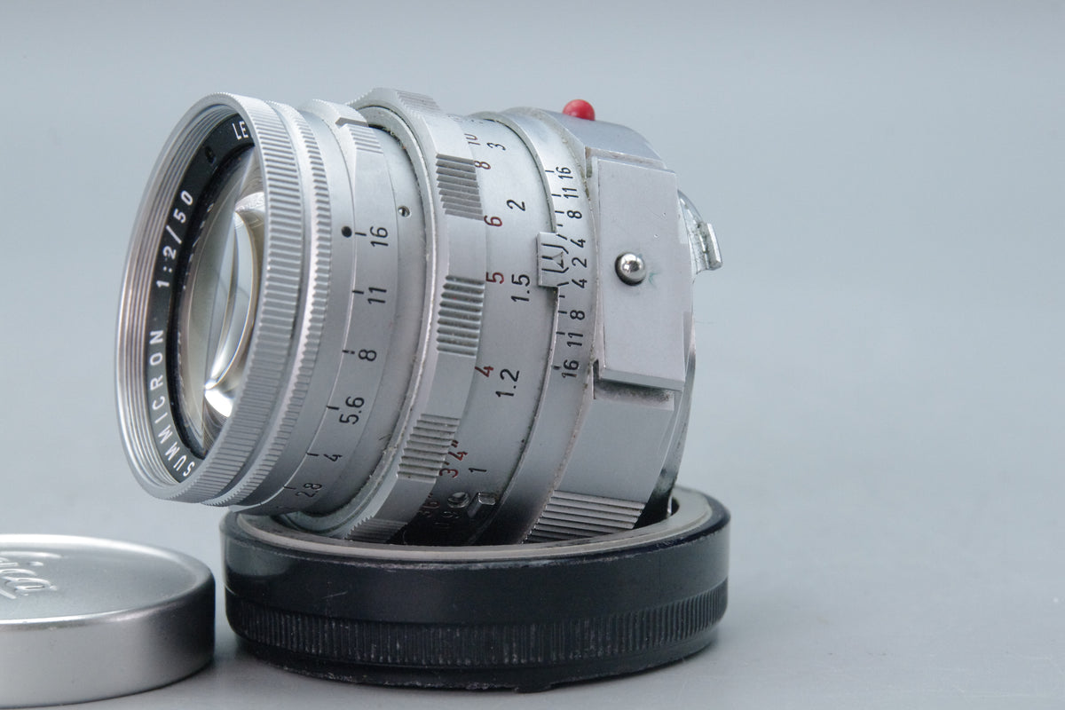 Leitz Summicron 50mm f/2 Dual Range – Leica M Mount – Excellent – Cleaned