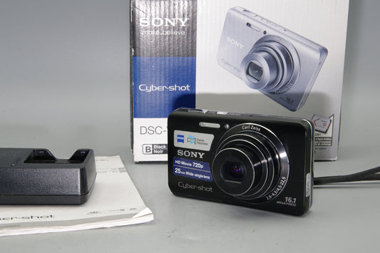 Sony Cybershot DSC‑W650 16.1MP Boxed Compact Camera Excellent Condition