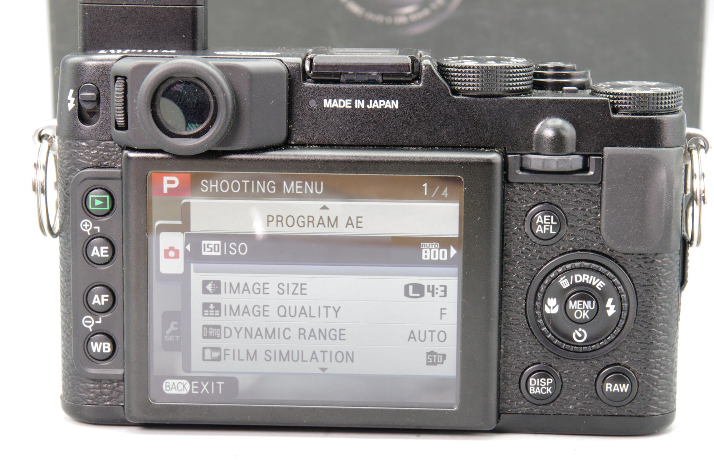 Fujifilm X10 12MP Digital Camera – Boxed – Full Kit – Very Good
