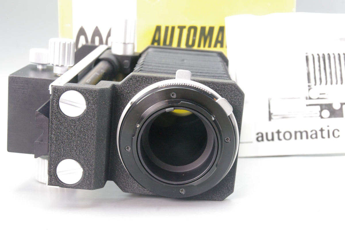Aico Automatic Bellows – Mint Condition – Boxed – With Olympus OM Adapter