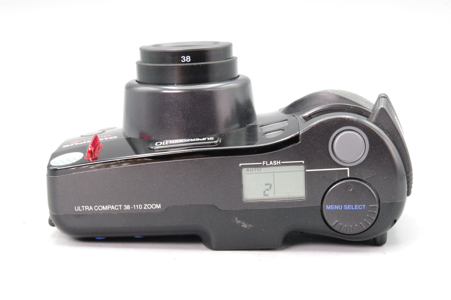 Olympus SuperZoom 110 35mm Film Camera – Tested & Working – VGC