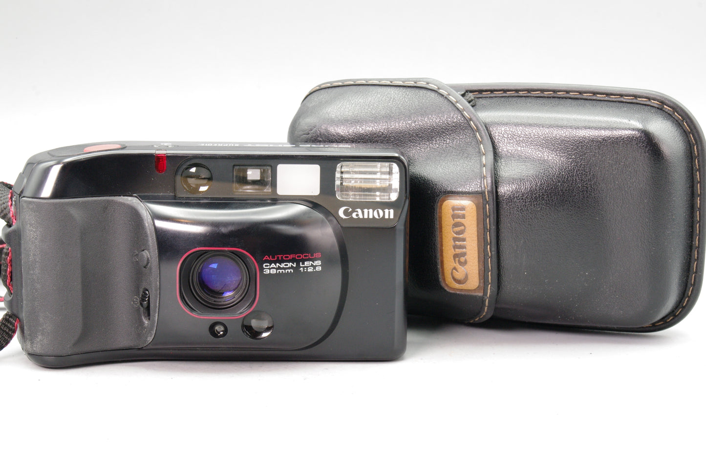 Canon Sure Shot Supreme 35mm Film Camera with Case Very Good Condition