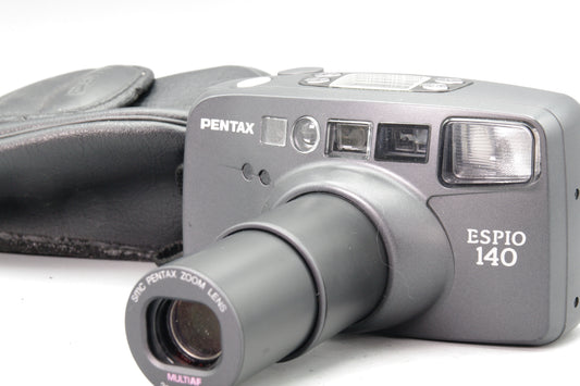 Pentax Espio 140 35mm Film Camera – Tested & Working – With Case – Very Good