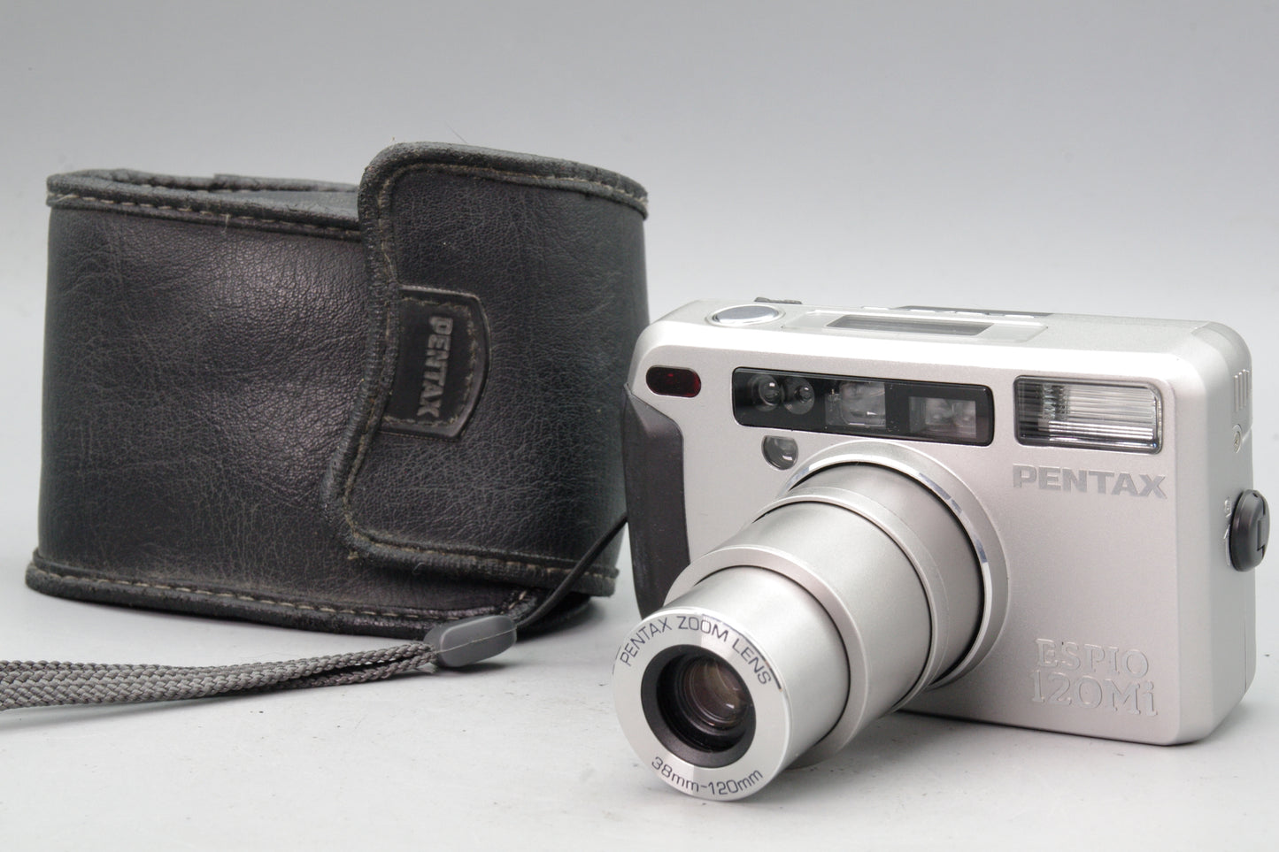 Pentax Espio 120Mi 35mm Film Camera – Tested & Working – Case – Excellent