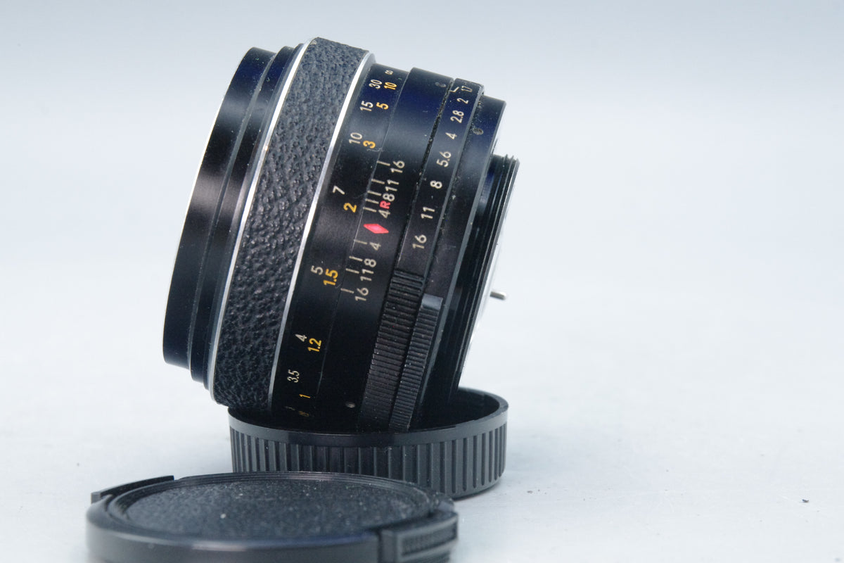 Hanimar 55mm f/1.7 M42 lens