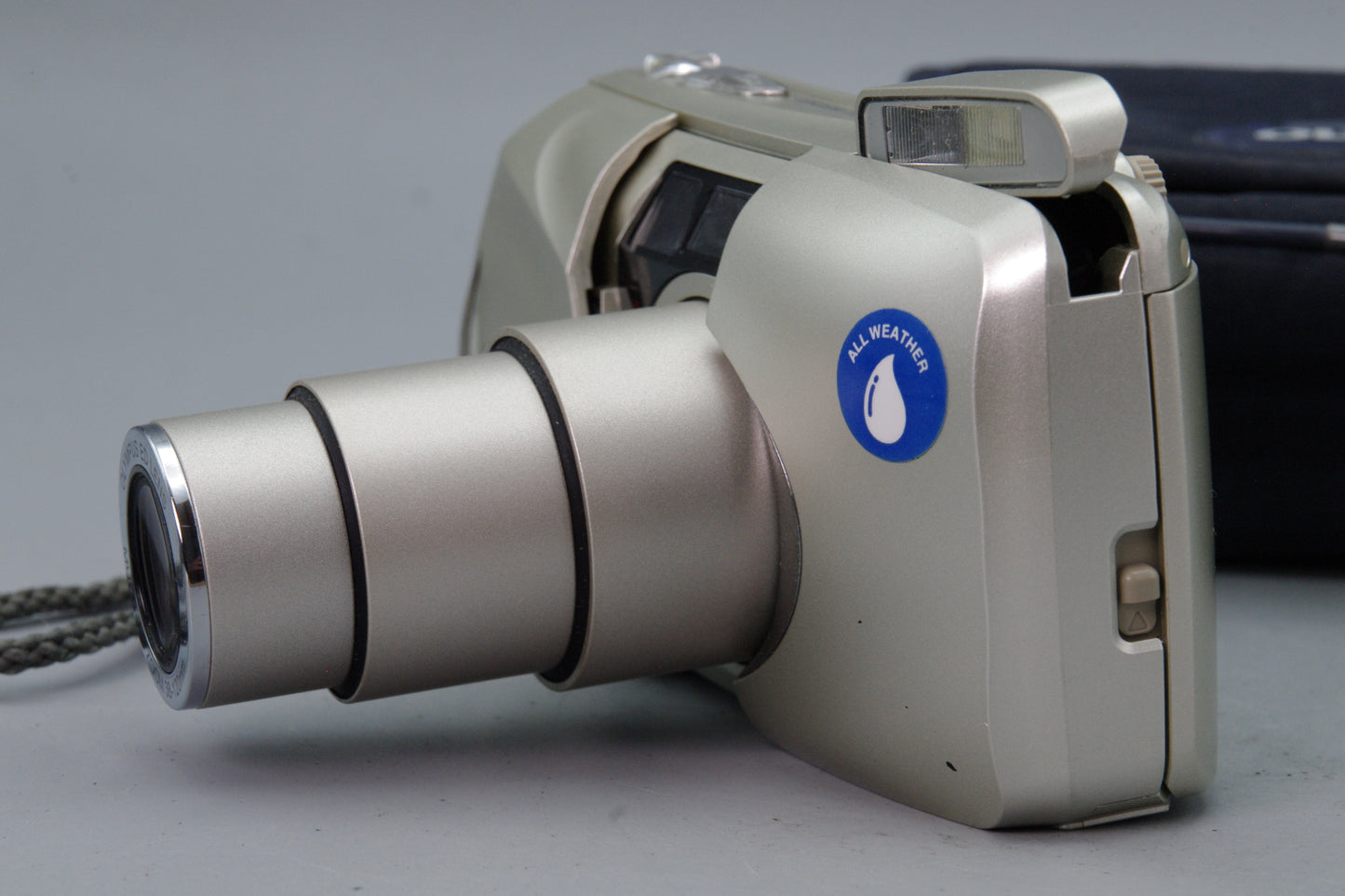 Olympus MJU III Zoom 120 35mm Film Camera – Compact All Weather - Excellent