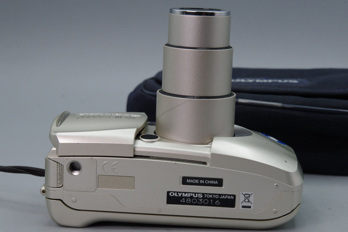 Olympus MJU III Zoom 120 35mm Film Camera – Compact All Weather - Excellent