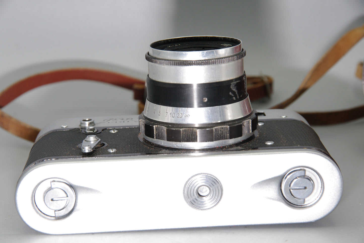 Soviet KMZ FED-3 35mm Rangefinder with 52mm F/2.8 lens  and Case - VGC