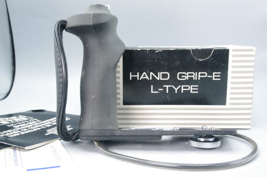 Zenza Bronica ETRS L‑Type Handgrip E – Genuine – Boxed – Excellent