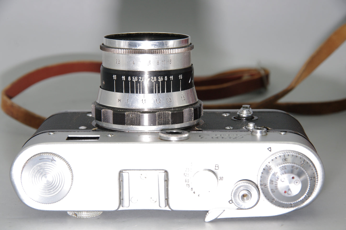Soviet KMZ FED-3 35mm Rangefinder with 52mm F/2.8 lens  and Case - VGC