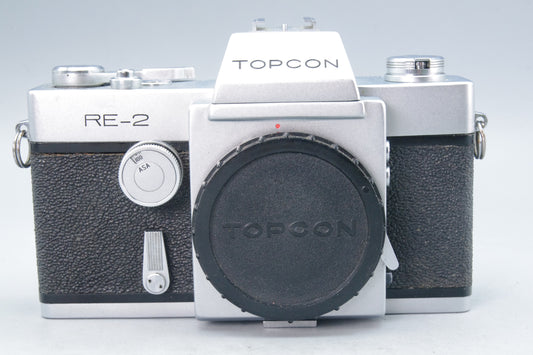 Topcon RE‑2 35mm SLR Camera Body – Tested – Excellent Condition