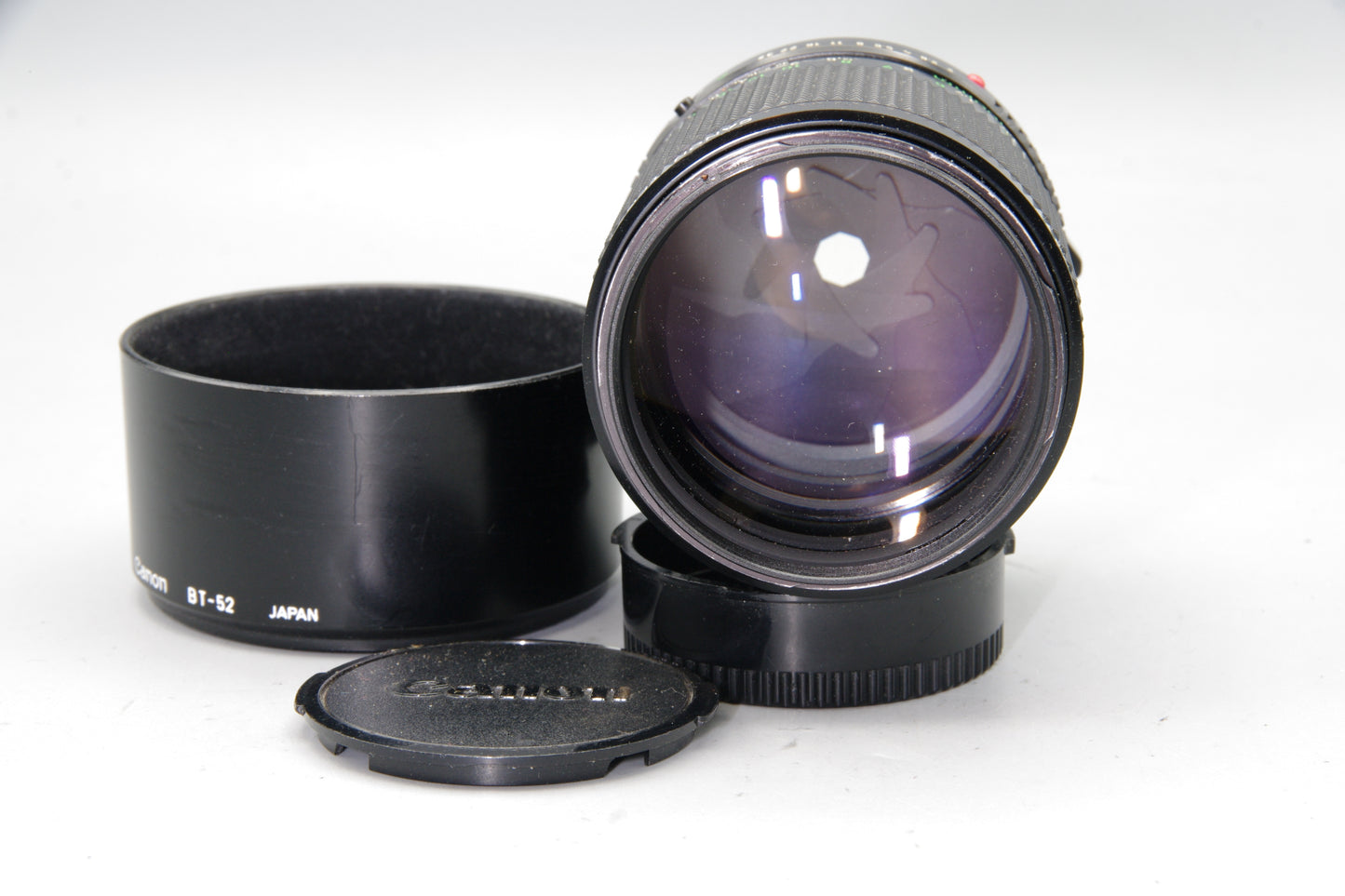 Canon FD 100mm f/2 Lens – Excellent Condition  with Hood