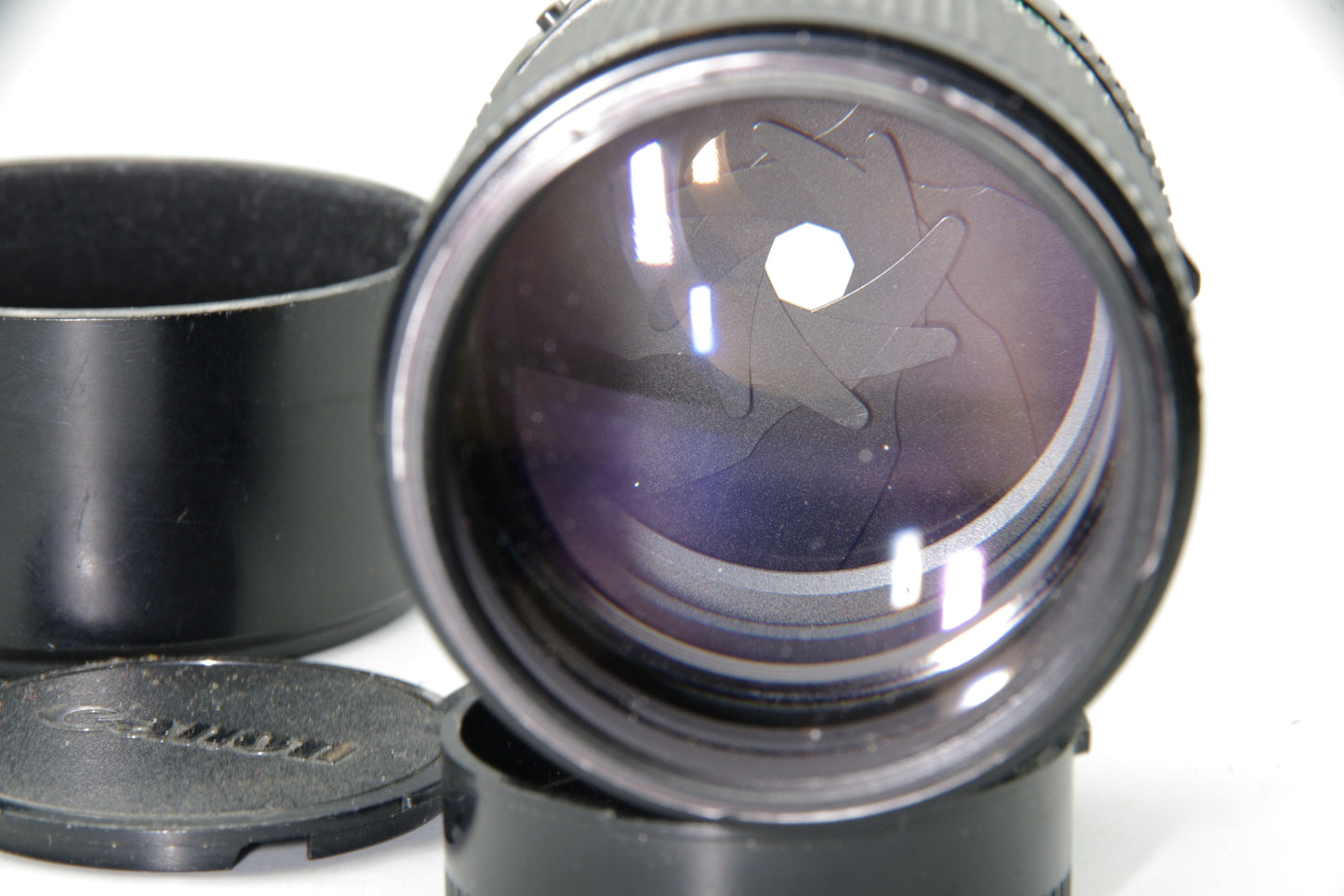 Canon FD 100mm f/2 Lens – Excellent Condition  with Hood