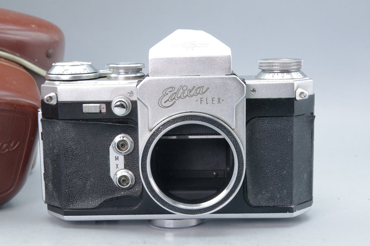 Wirgin Edixa Flex 35mm SLR - Tested and Working – With Case