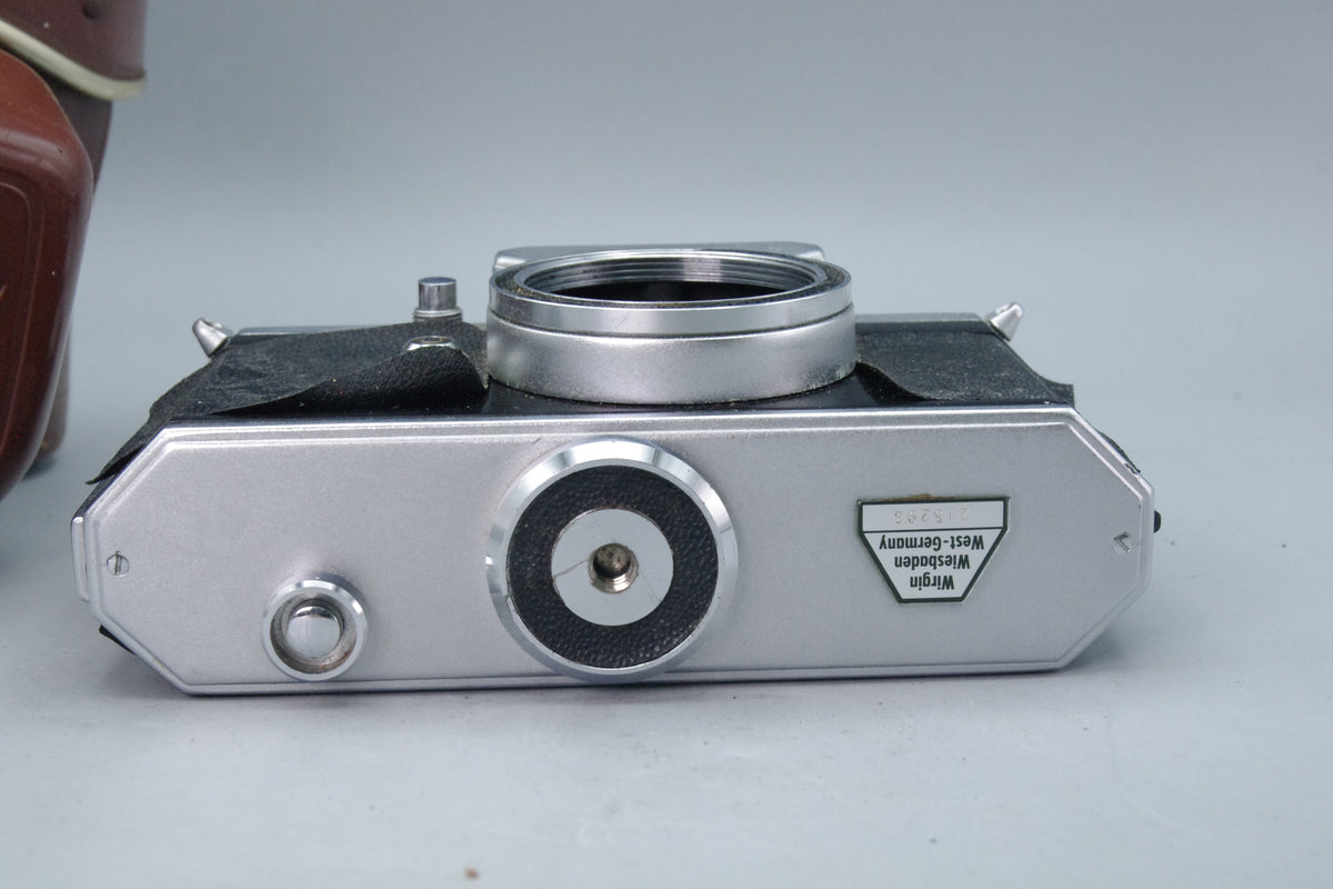 Wirgin Edixa Flex 35mm SLR - Tested and Working – With Case