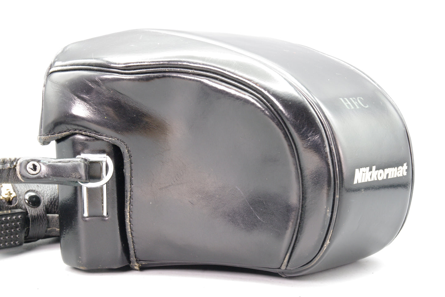 Nikon Nikkormat Hard Leather Camera Case – Genuine Nikon – Very Good Condition