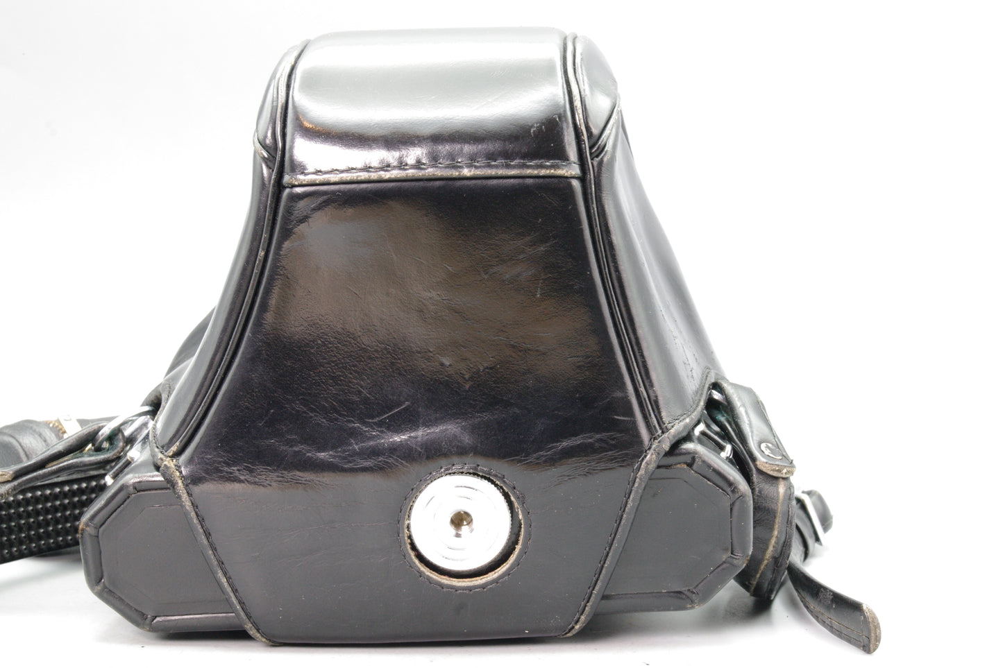 Nikon Nikkormat Hard Leather Camera Case – Genuine Nikon – Very Good Condition