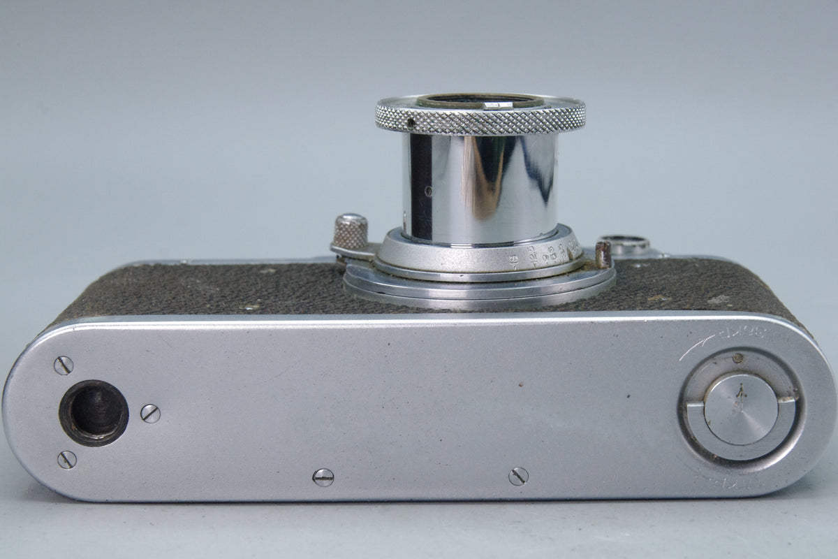 FED 1c Rangefinder Camera – 50mm f/3.5 Lens – M39 Soviet – VGC with Case
