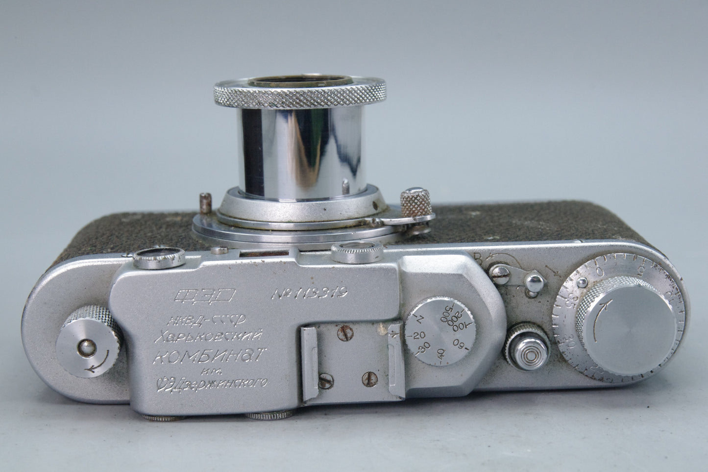 FED 1c Rangefinder Camera – 50mm f/3.5 Lens – M39 Soviet – VGC with Case