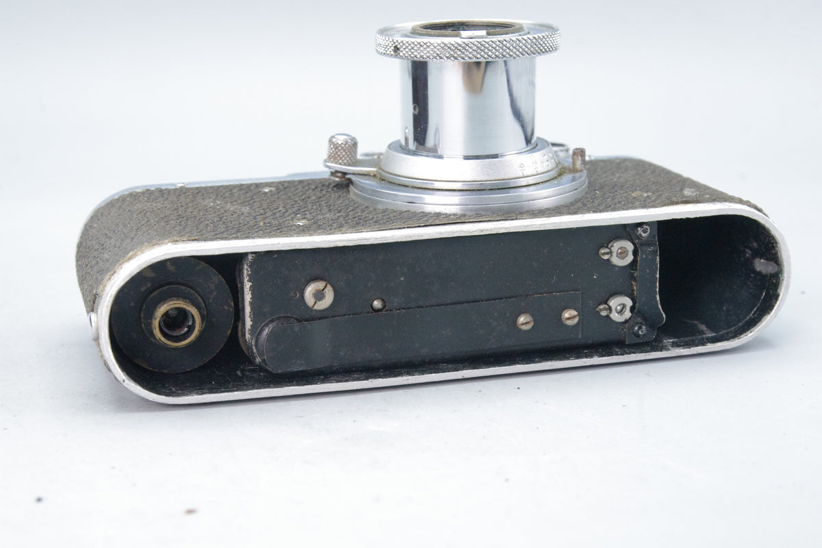 FED 1c Rangefinder Camera – 50mm f/3.5 Lens – M39 Soviet – VGC with Case