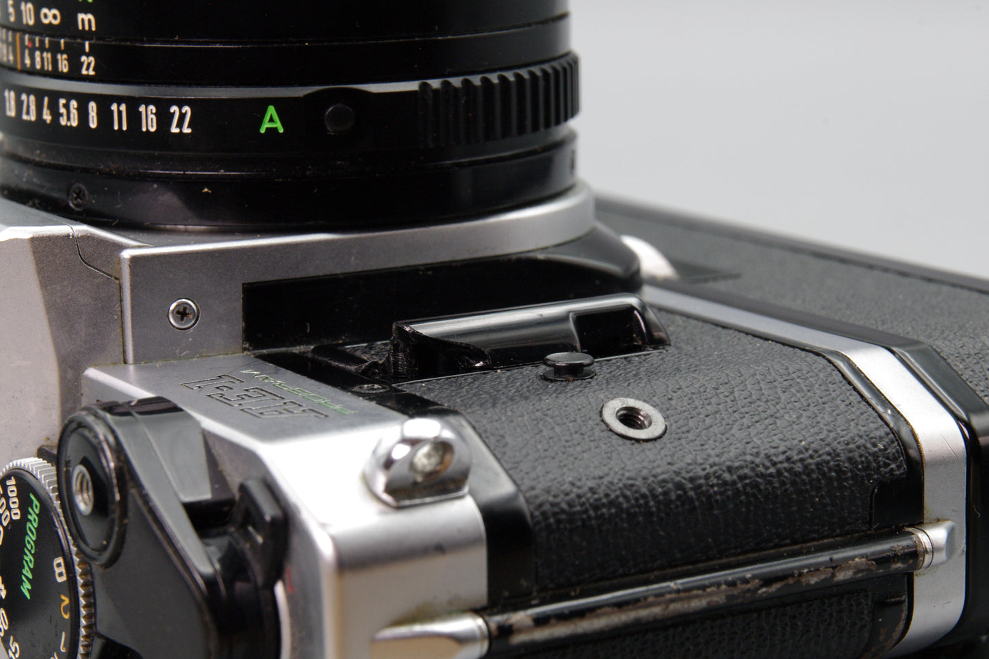 Canon AE‑1 Program + FD 50mm f/1.8 Lens with Winder – Tested & Working – VGC