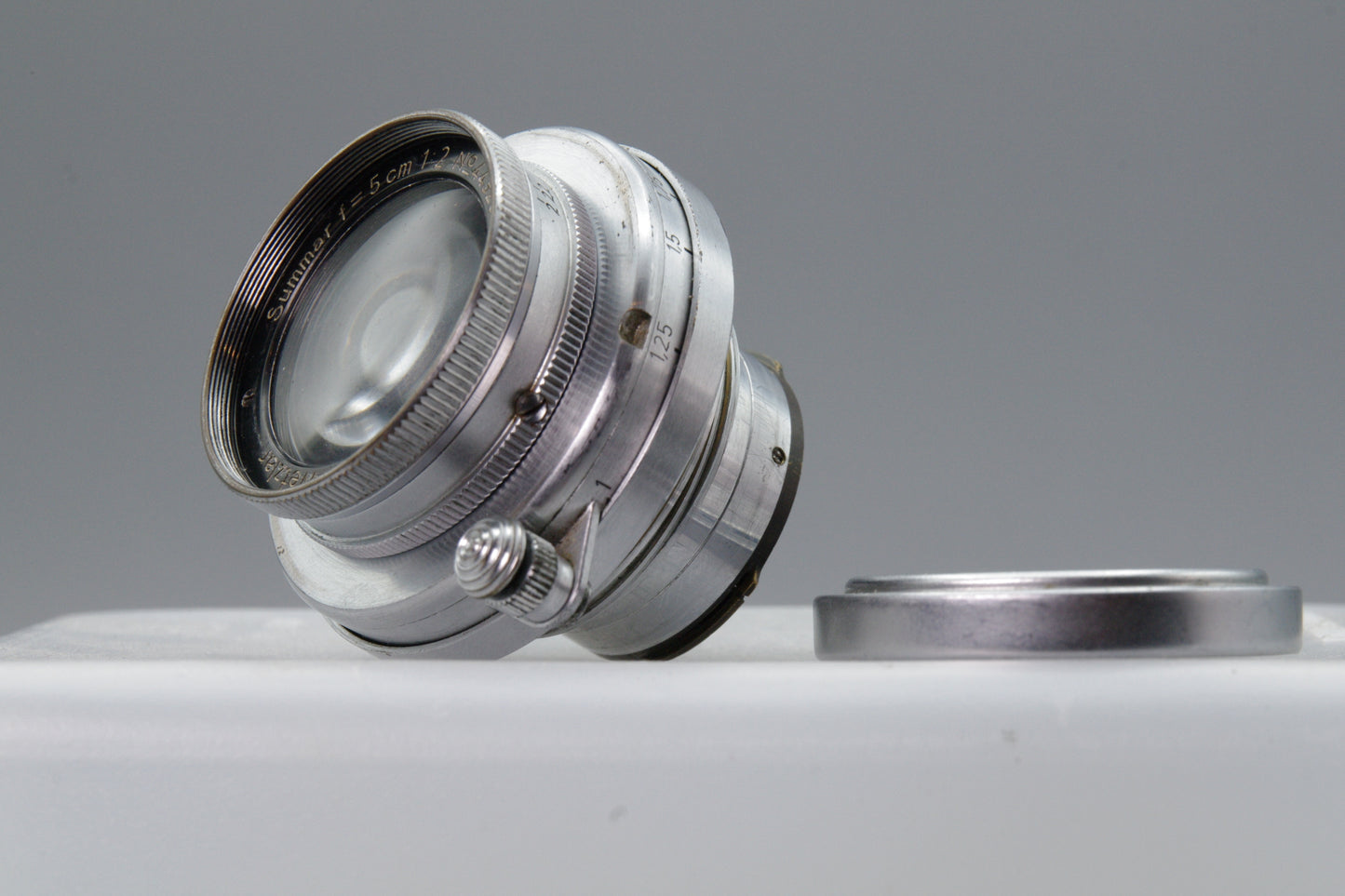 Leitz Summitar 5cm f/2 LTM Lens – Vintage Leica L39 Rangefinder Serviced