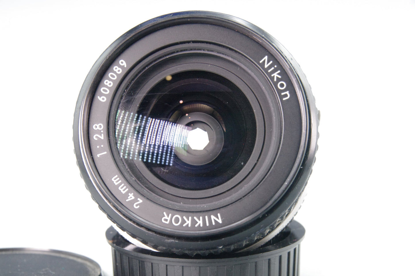Nikon Nikkor 24mm f/2.8 AI Lens – Very Good – With Caps – Focus  Loose