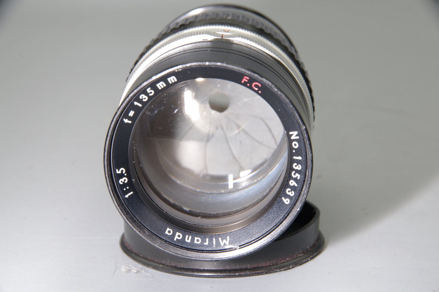 Miranda F.C. 135mm f3.5 Telephoto Lens M42 Mount Excellent Condition