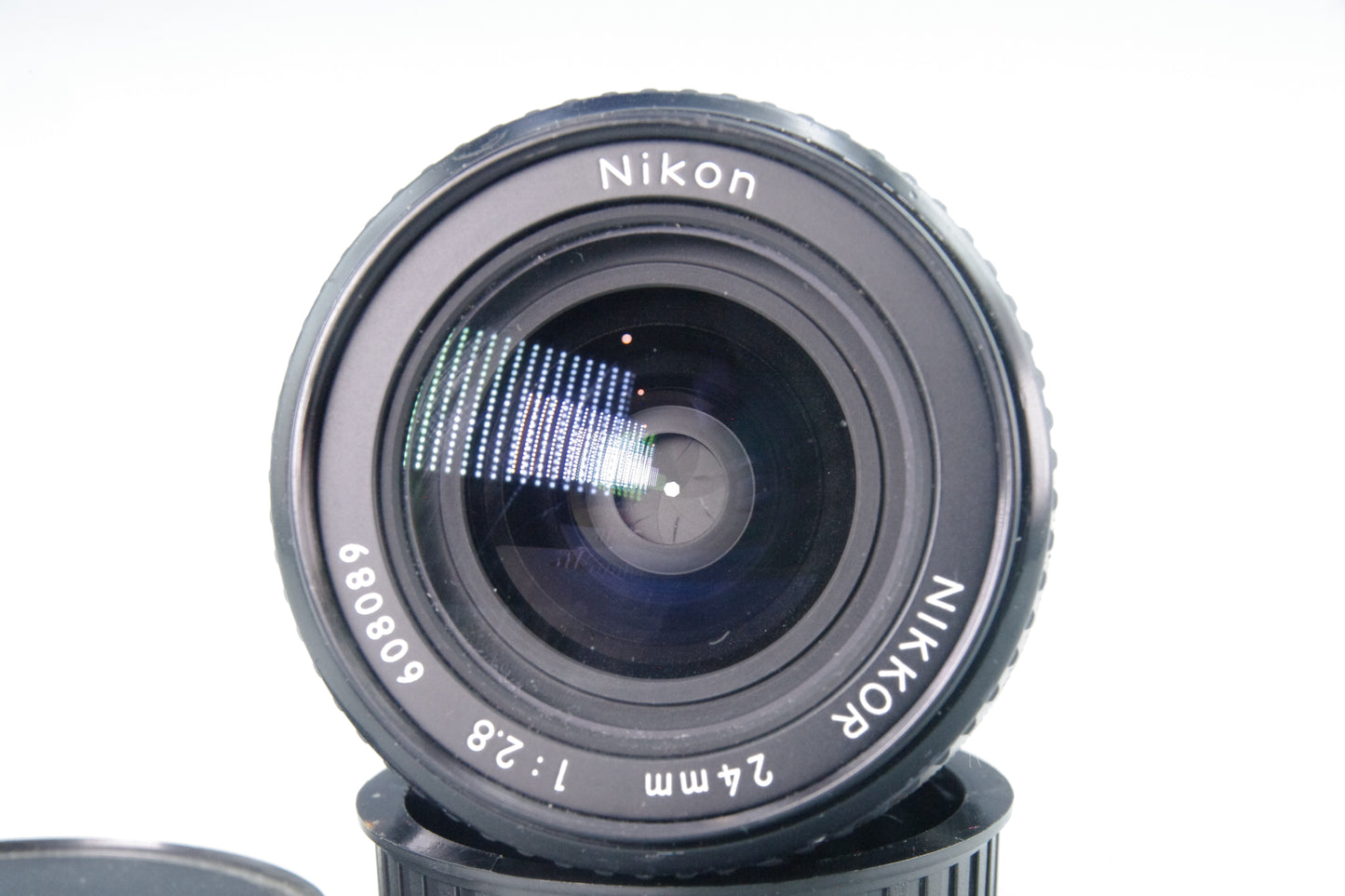 Nikon Nikkor 24mm f/2.8 AI Lens – Very Good – With Caps – Focus  Loose
