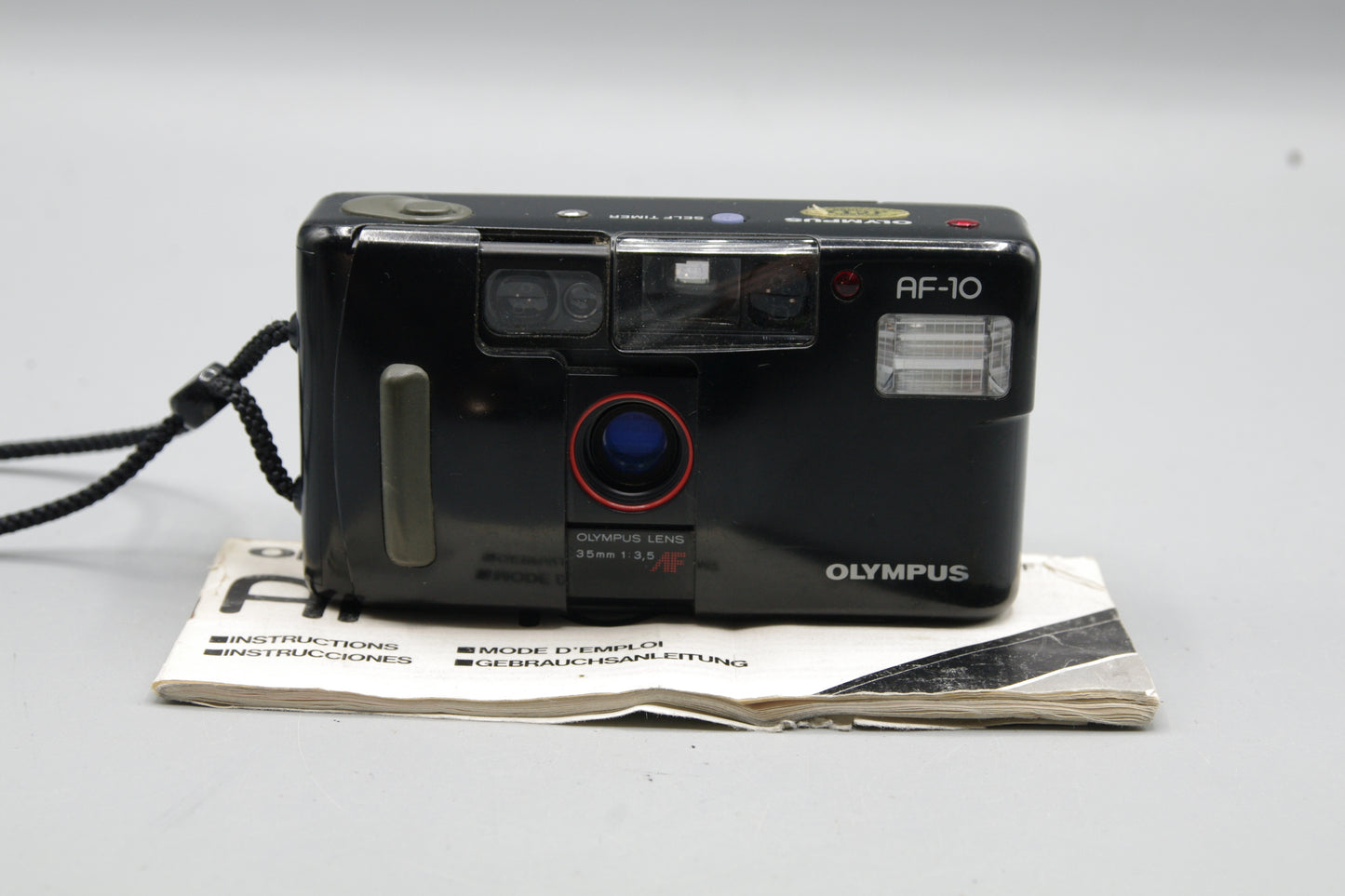 Olympus AF-10 35mm Compact Camera - Nice Condition- tested & working