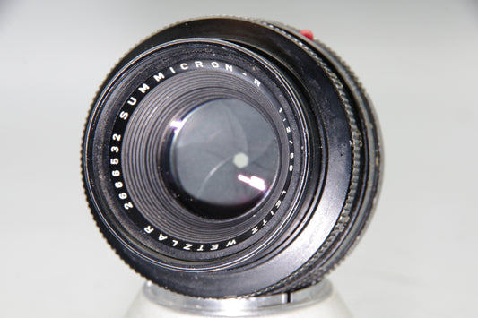 Leitz Wetzlar Summicron-R 50mm F/2 Leica R Mount 2-CAM Lens