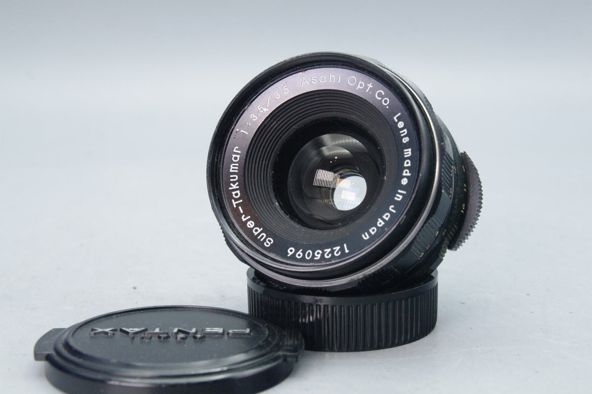 Asahi Super-Takumar 35mm F3.5 M42 Mount Lens with Caps - VGC