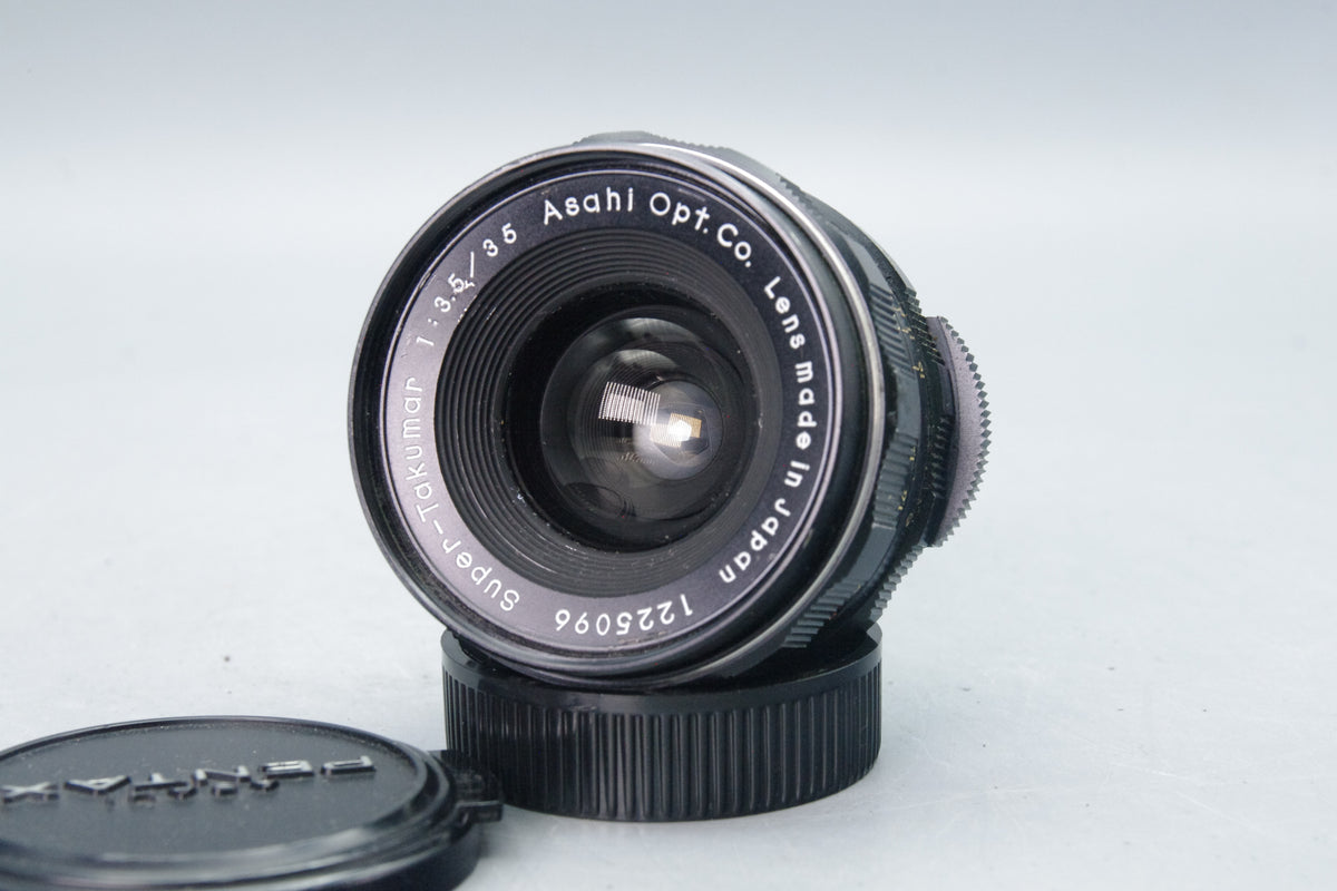 Asahi Super-Takumar 35mm F3.5 M42 Mount Lens with Caps - VGC