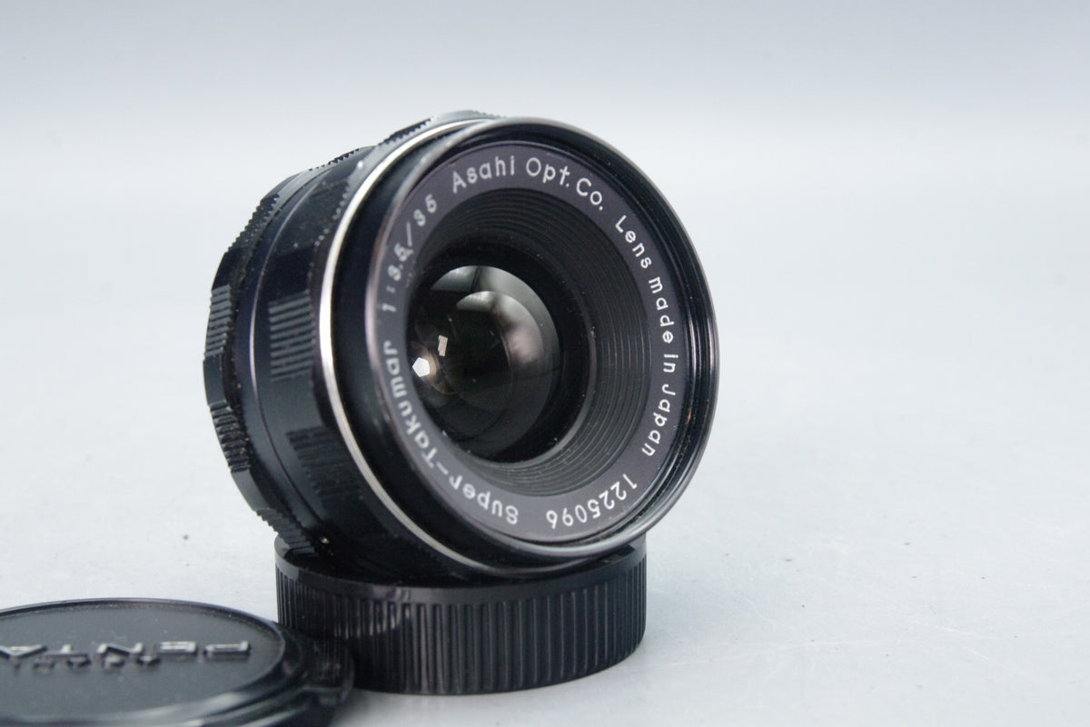 Asahi Super-Takumar 35mm F3.5 M42 Mount Lens with Caps - VGC