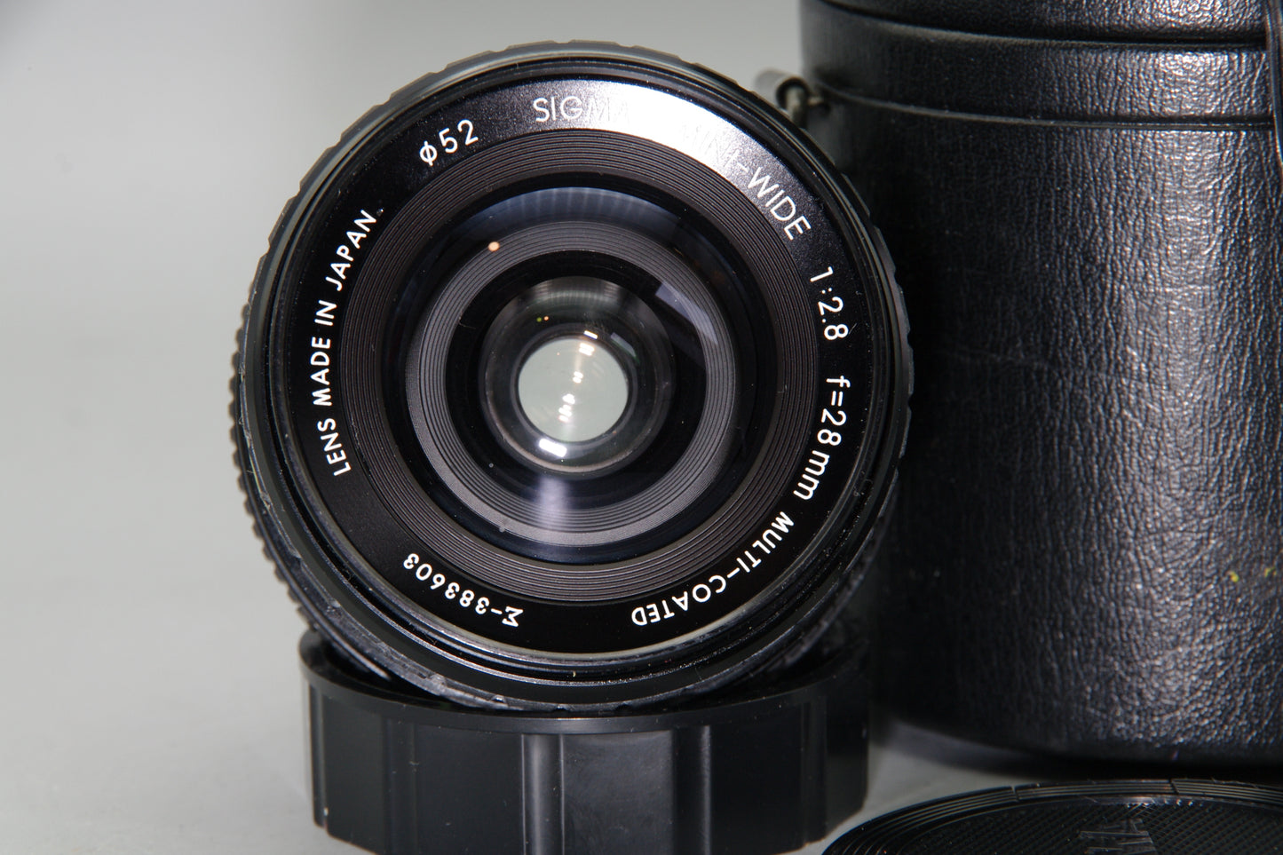 Sigma Mini-Wide 28mm f2.8 Lens Pentax K Mount Manual Focus EXC Minor Haze
