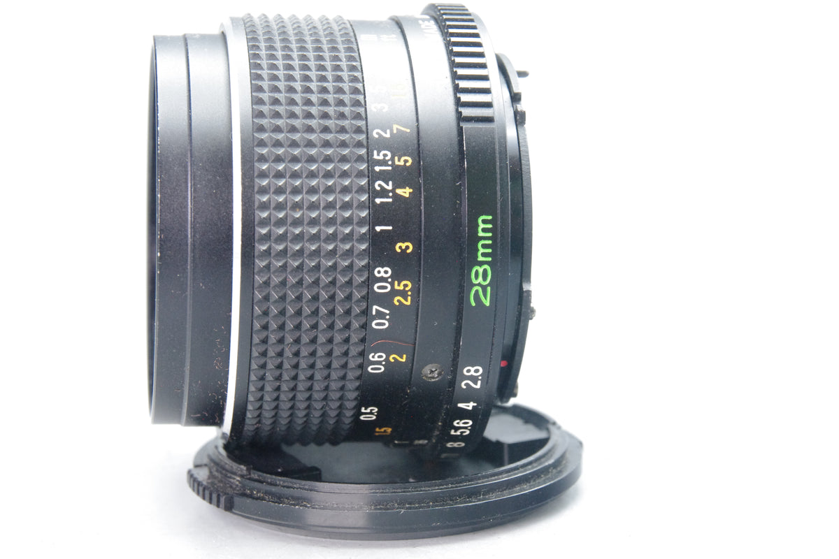 Mamiya‑Sekor CS Auto 28mm f/2.8 – For NC1000 – Tested – Very Good Condition