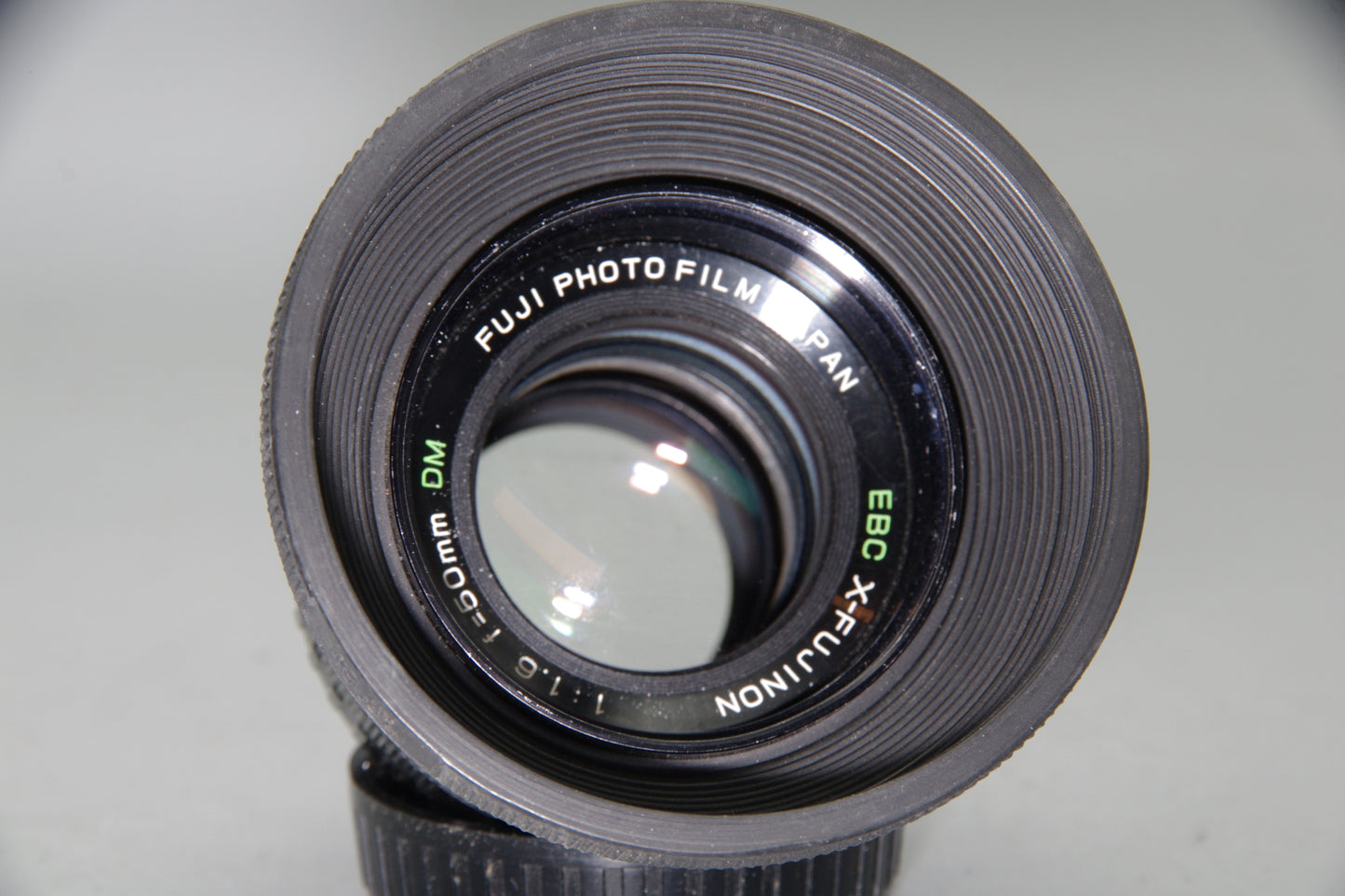 Fuji EBC X-Fujinon 50mm f1.6 Lens Fuji X Bayonet Mount Manual Focus VGC