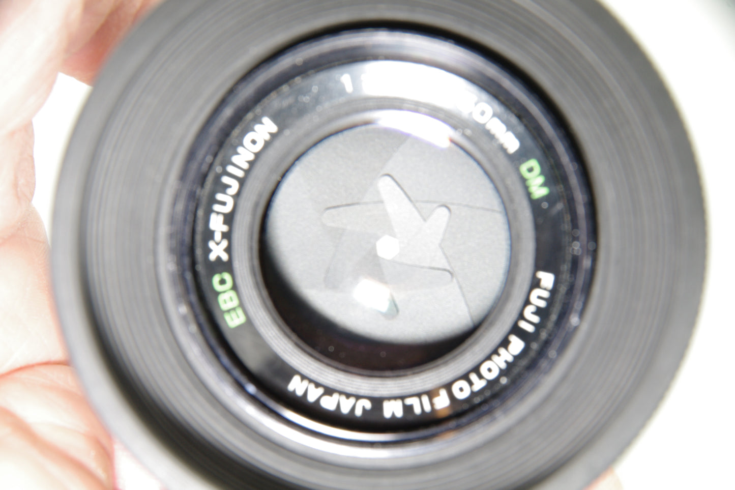 Fuji EBC X-Fujinon 50mm f1.6 Lens Fuji X Bayonet Mount Manual Focus VGC