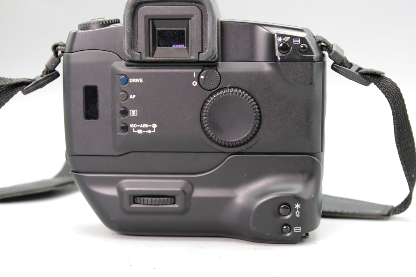 Canon EOS 5 35mm SLR Film Camera Body + VG‑1 Grip – Tested – Excellent
