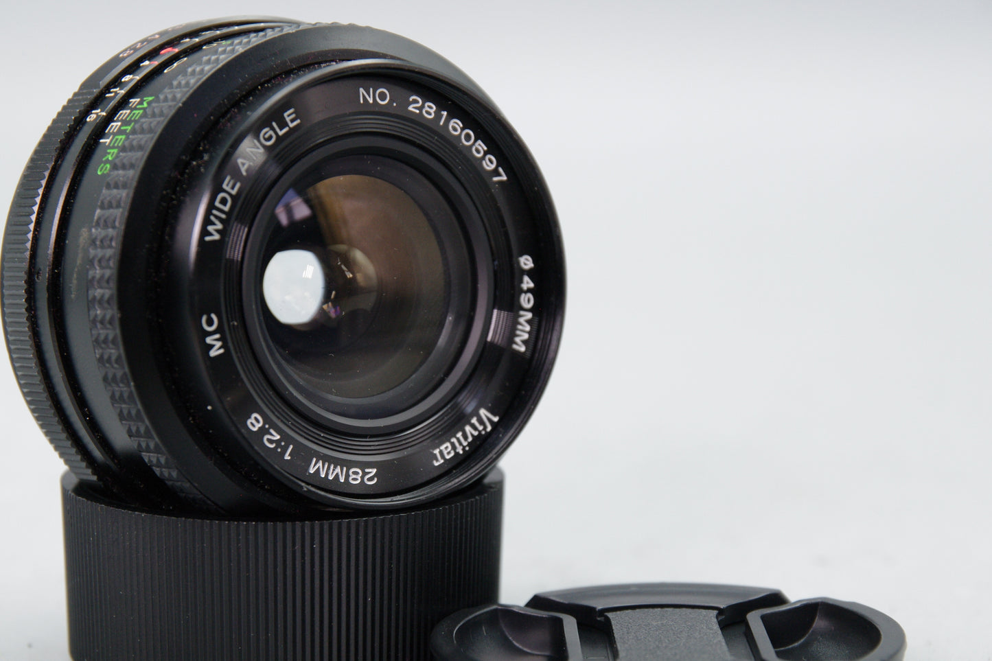 Vivitar MC 28mm f/2.8 Wide Angle Lens – Pentax K Mount – Very Good Condition